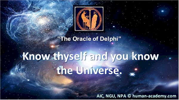 Know thyself and you know the universe